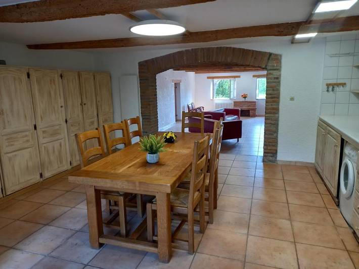 Gîte pour 5 personnes, avec terrasse et vue à Baziège - 2