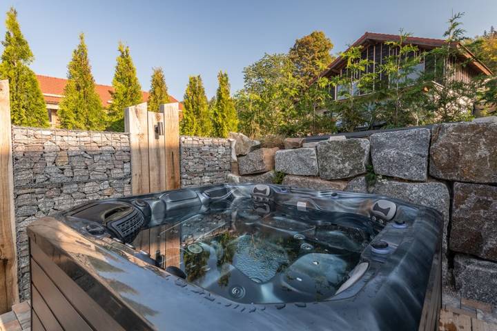 Chalet für 12 Personen, mit Sauna und Balkon sowie Whirlpool und Garten in Gérardmer - 4