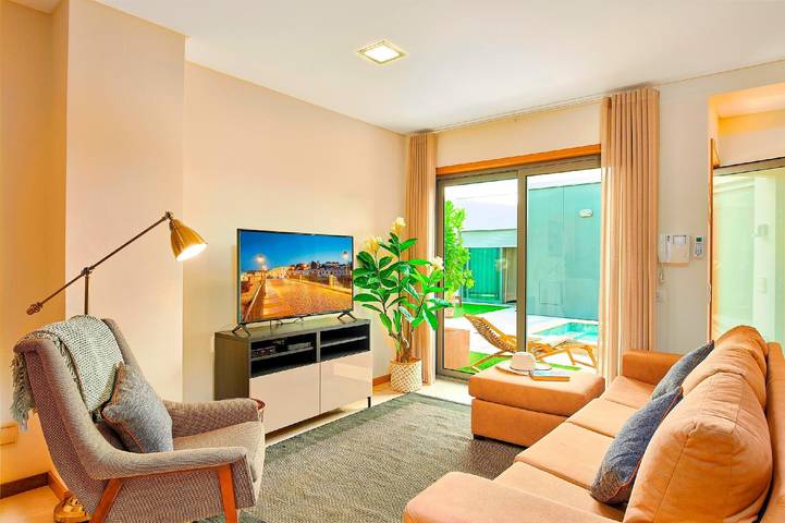 Ferienhaus für 4 Personen, mit Pool und Garten sowie Terrasse in Tavira - 4