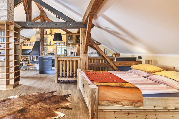 Ferienwohnung für 4 Personen, mit Balkon und Terrasse