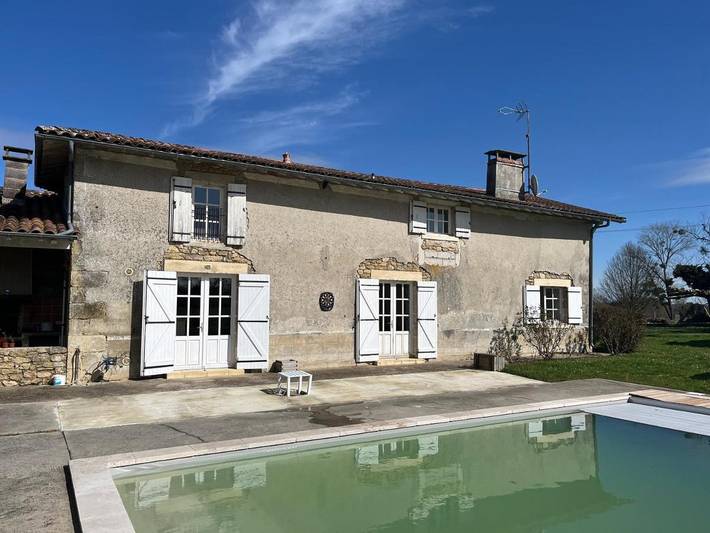 Gîte pour 3 personnes, avec jardin ainsi que vue et piscine à Bazas - 4