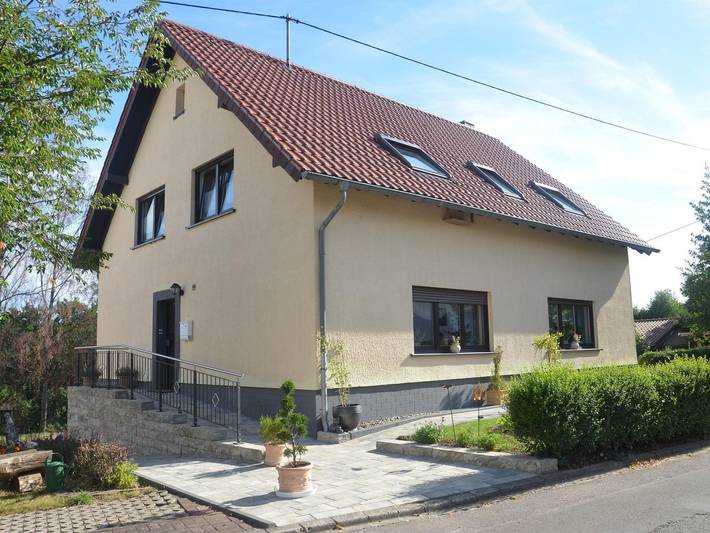 Ferienwohnung für 4 Personen, mit Terrasse und Garten, mit Haustier