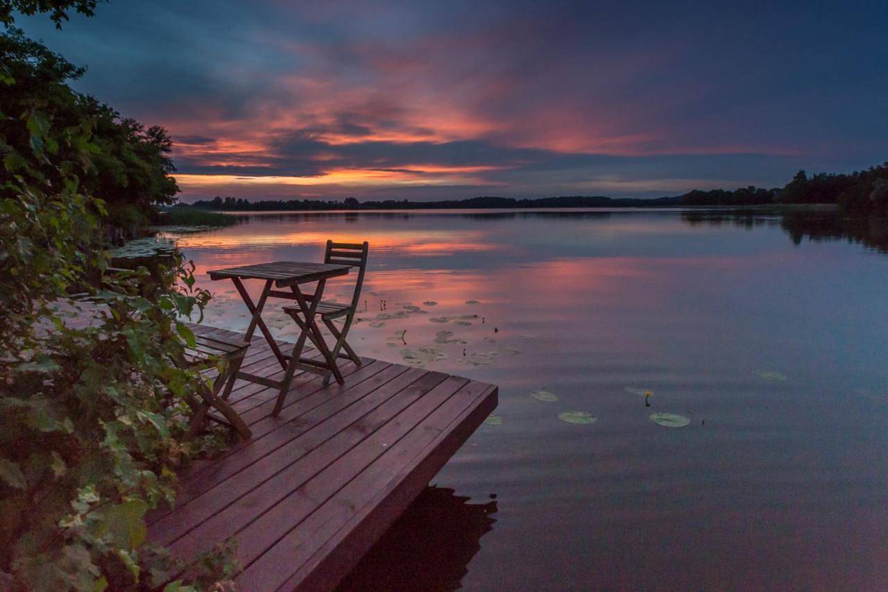 Four-Bedroom House by the lake in Pasym, Mazury