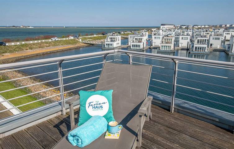 Ferienhaus mit Meerblick für 4 Personen, mit Whirlpool und Terrasse sowie Sauna in Schlei