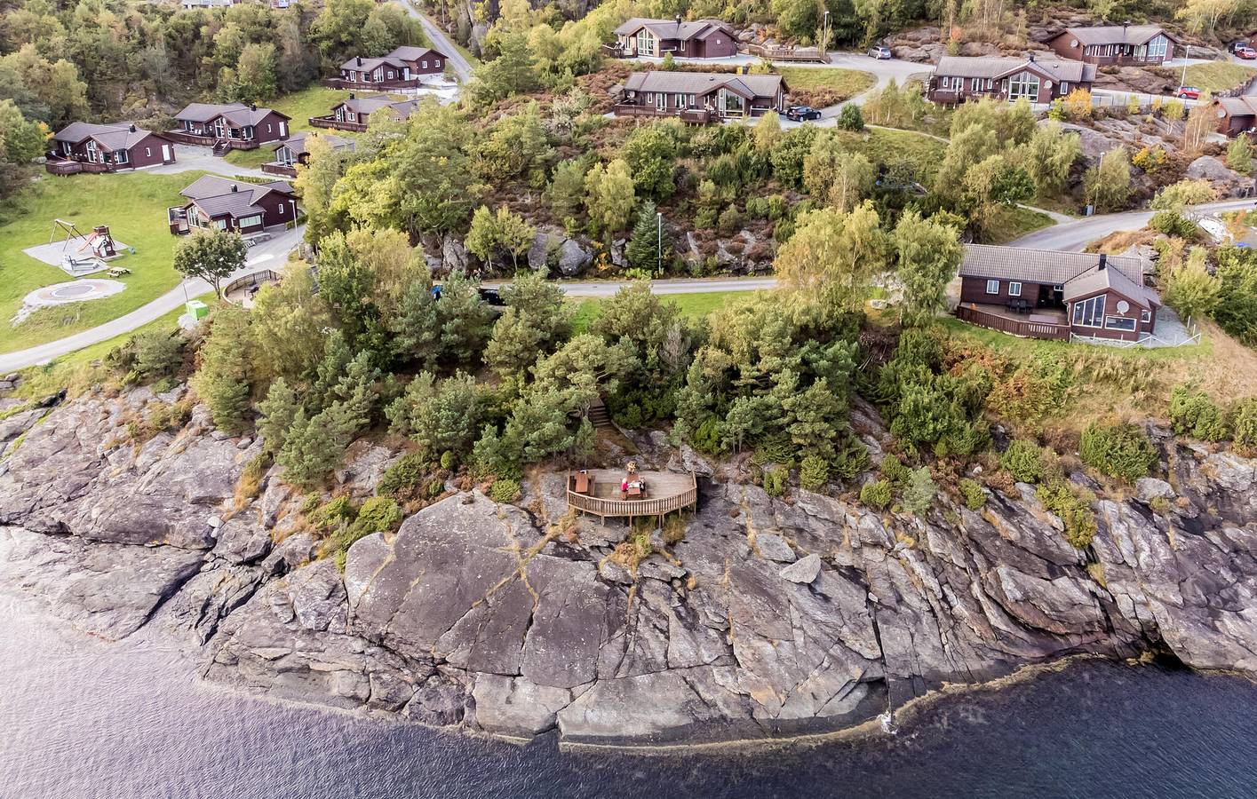Ferienhaus für 10 Personen mit Terrasse in Tysvær
