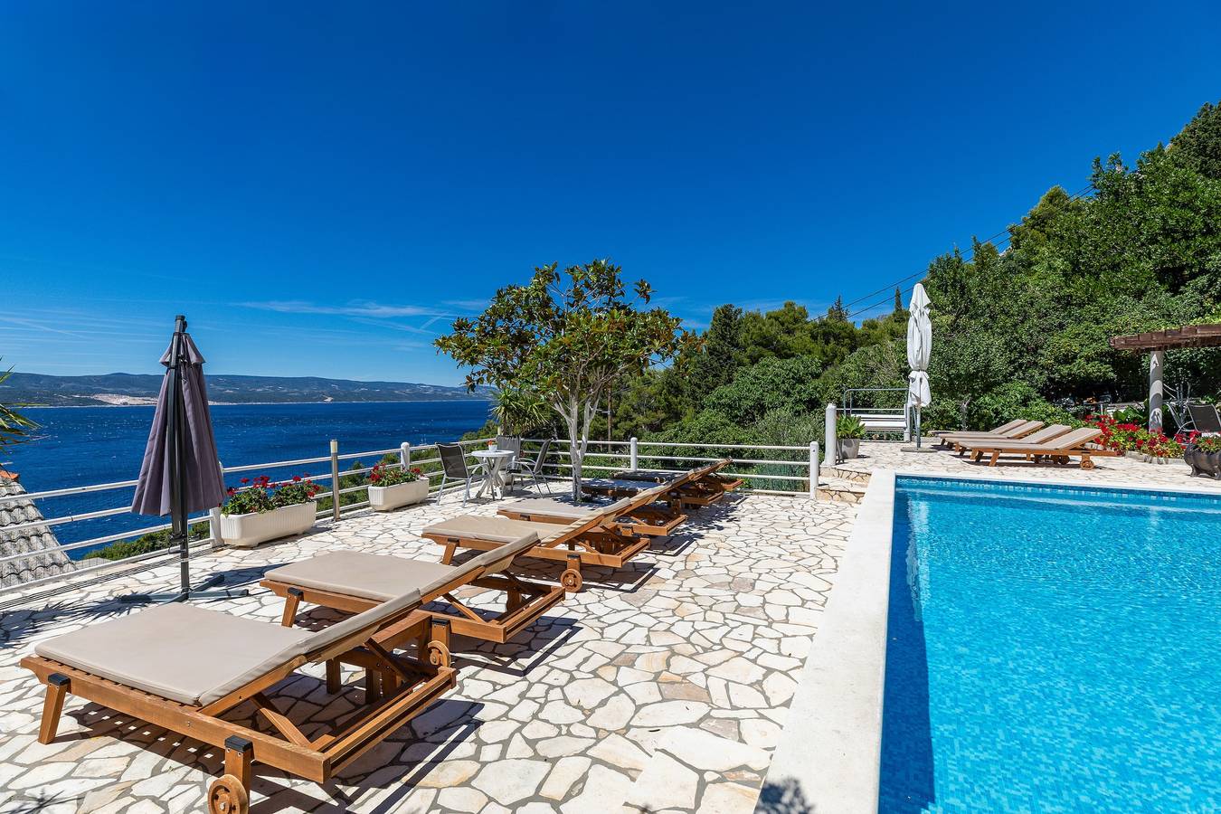 Cały apartament, Jednopokojowy apartament z basenem Mimice, Omis A-27510-b in Mimice, Omiš-Riviera