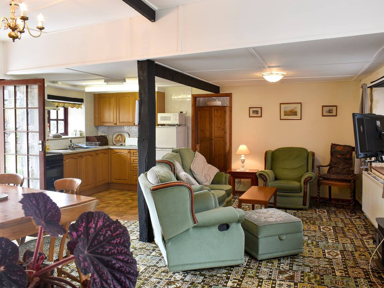 Holiday Home for 4 People in Widecombe in the Moor, Devon
