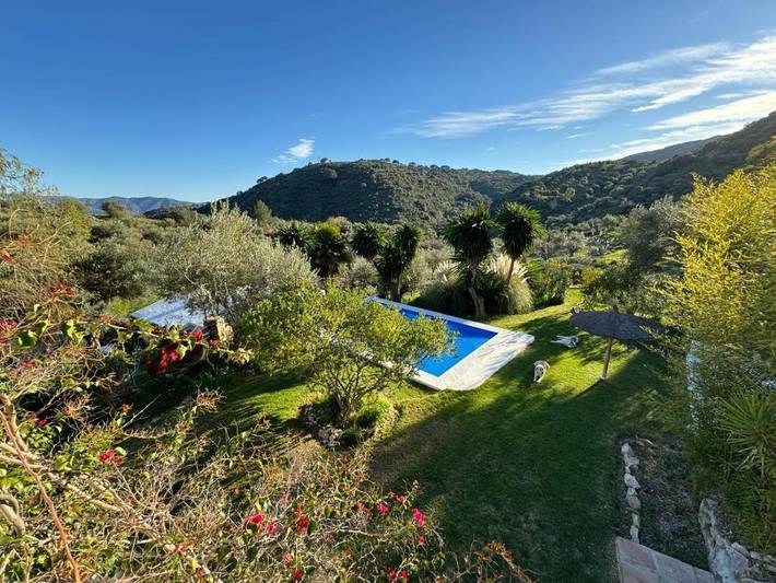 Casa rural para 5 personas, con jardín además de piscina y vistas en Cortes de la Frontera - 2