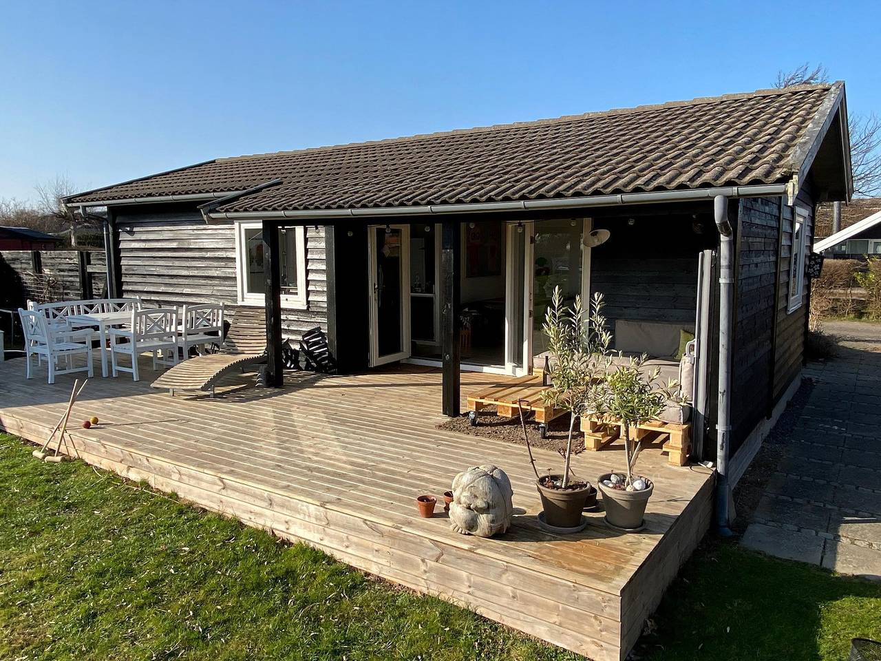 Skønt sommerhus med havudsigt og stor terrasse in Karrebæksminde, Enø