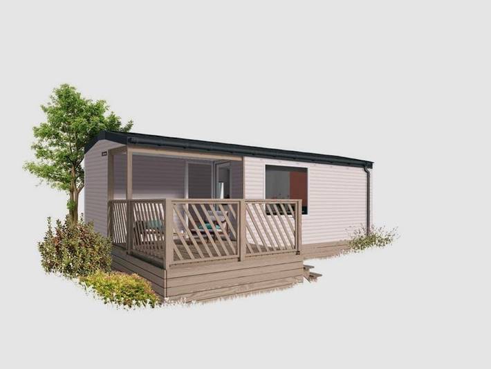 Mobil home pour 5 personnes, avec bassin pour enfant à Banon - 2