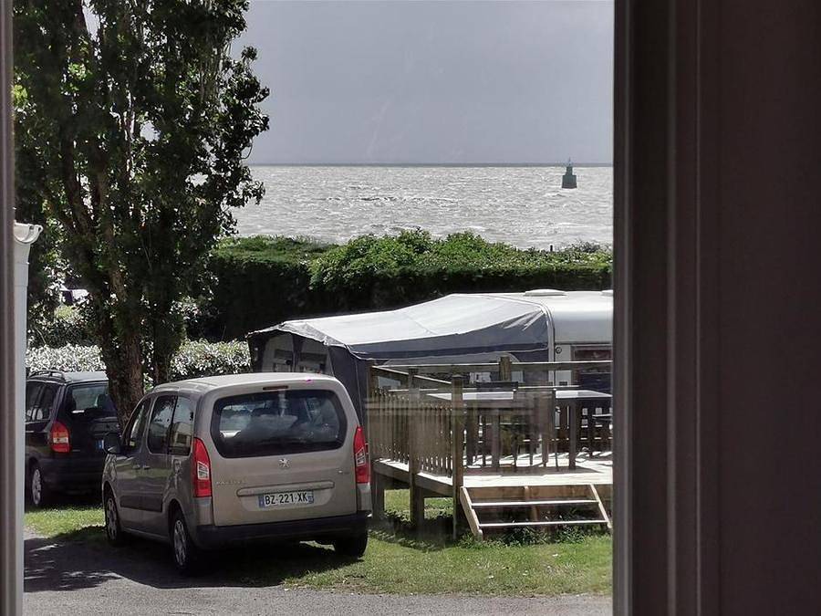 Camping et Parc Les Goelands - Mobilhome 6 personas - Mh3 N°30 con terraza cubierta in Arzal, Côte des Mégalithes