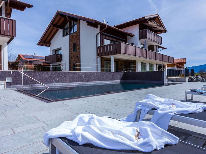 Ferienwohnung für 3 Personen, mit Pool und Seeblick in Roßhaupten - 3