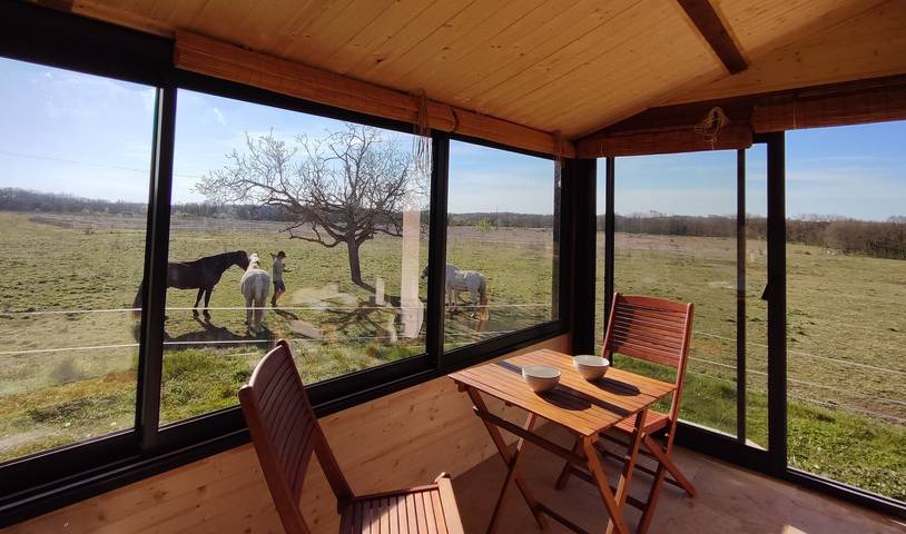 Gîte pour 2 personnes, avec terrasse