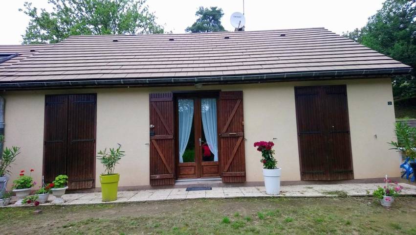 Maison de vacances pour 5 personnes, avec vue sur le lac et jardin