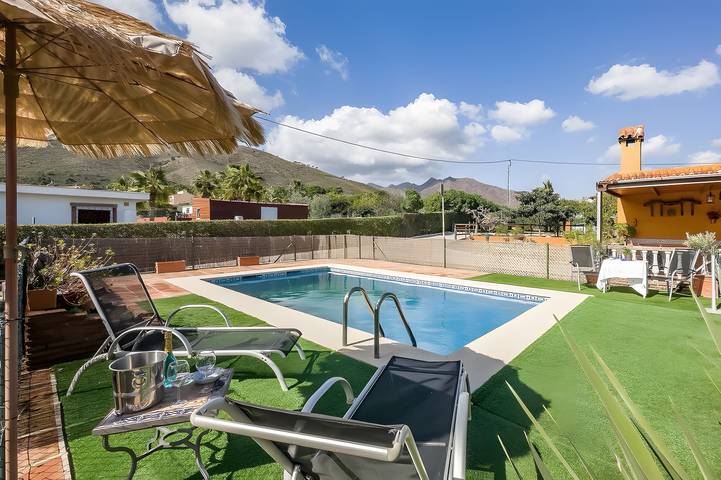 Maison de vacances pour 6 personnes, avec jardin sur la Costa del Sol
