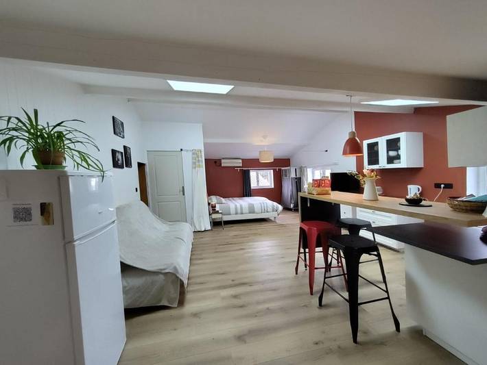 Appartement de vacances pour 4 personnes, avec jardin et vue