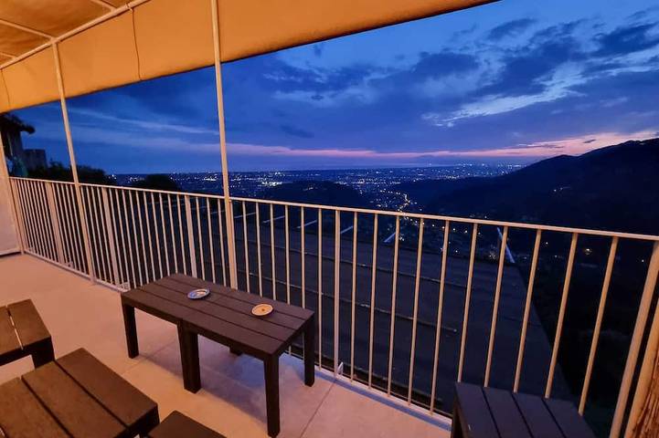 Ferienhaus für 5 Personen, mit Balkon