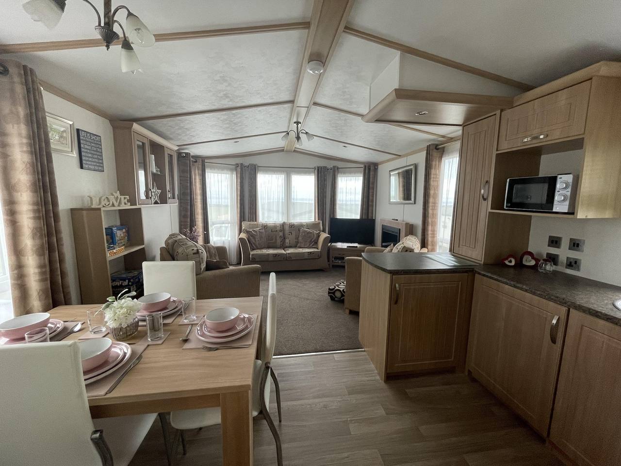 Letham Feus Caravan Park ,leven, Fife, Scotland in Fife region