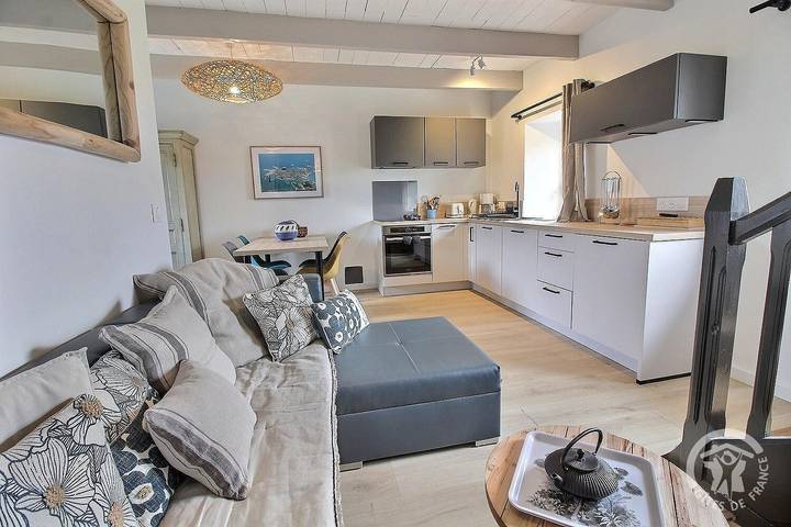 Gîte pour 2 personnes, avec Jardin dans Île-Grande