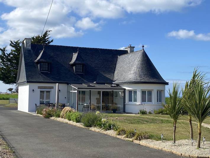 Gîte pour 8 personnes, avec Terrasse ainsi que Jardin et Vue à Pordic - 4