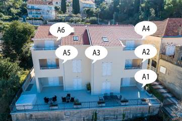 Cottage pour 3 personnes, avec jardin à Cavtat