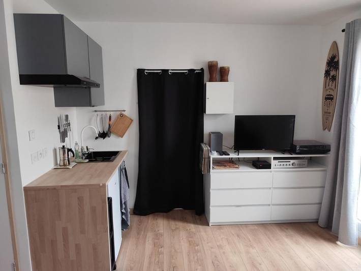 Appartement de vacances pour 4 personnes, avec jardin