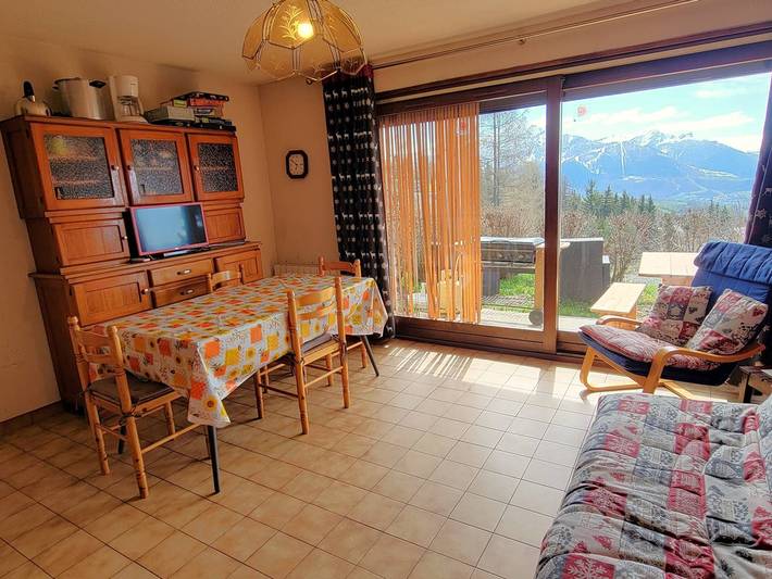 Appartement de vacances pour 5 personnes, avec Balcon ainsi que Terrasse et Jardin
