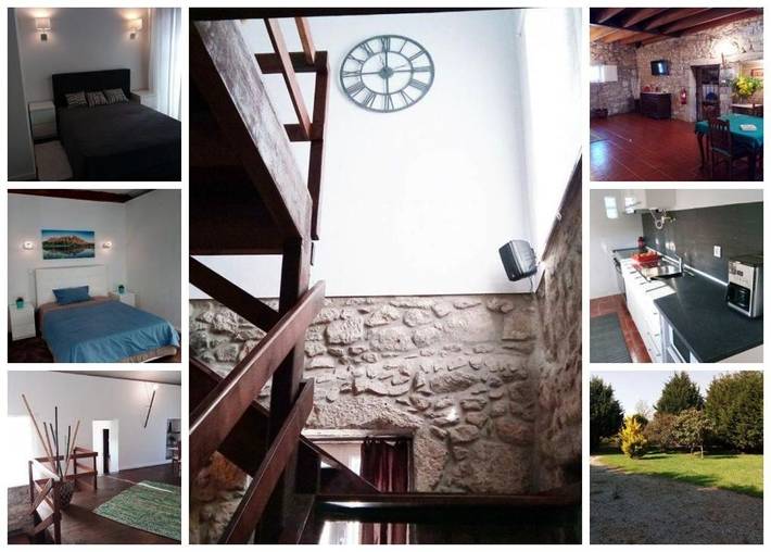 Maison de campagne pour 4 personnes, avec jardin dans Árvore
