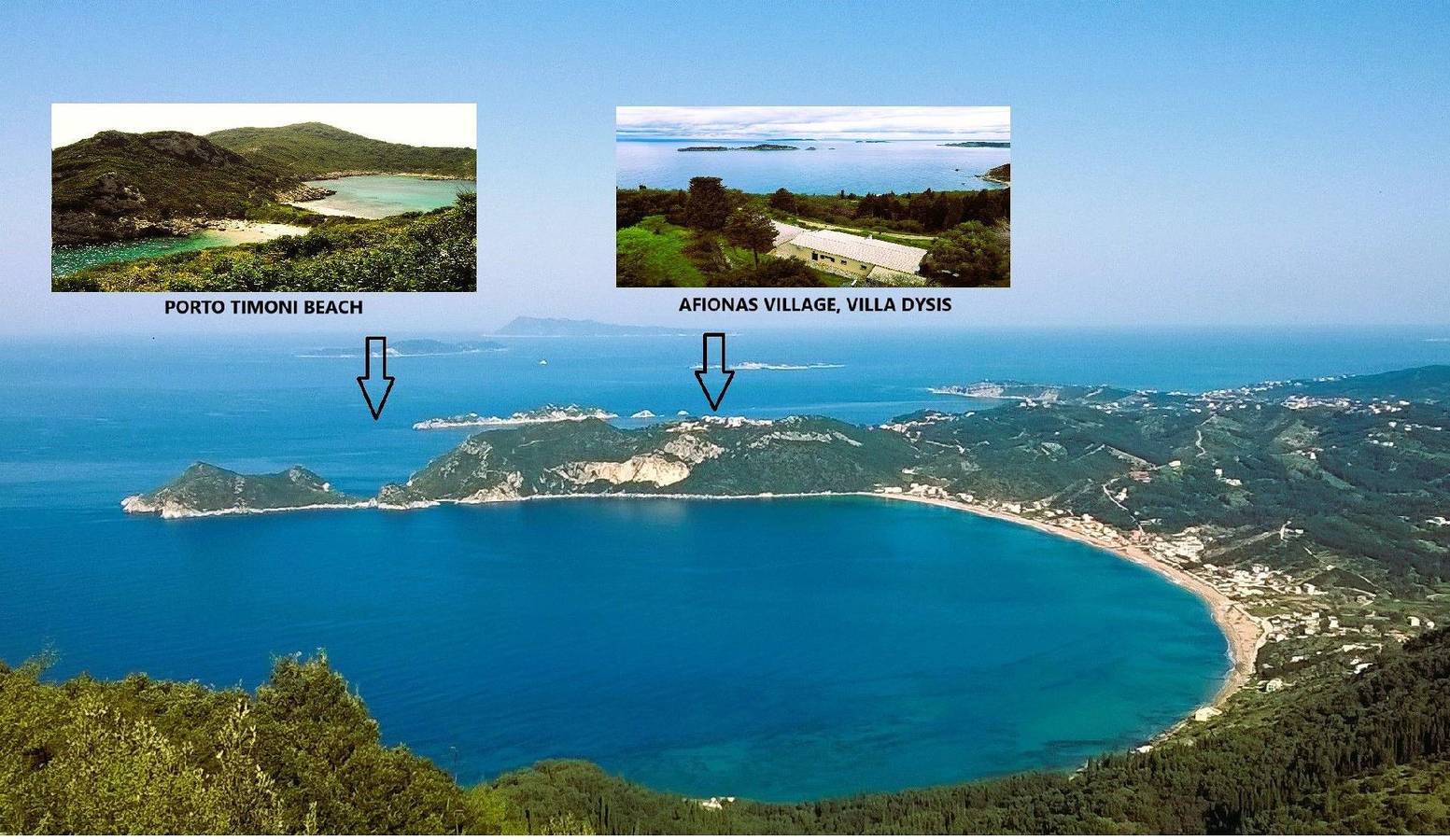 Ferienhaus für 6 Personen ca. 130 m2 in Afionas, Ionische Inseln Korfu in Korfu