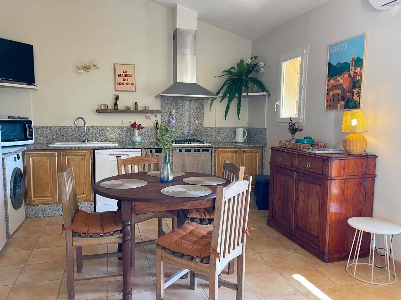 Casa rural junto al mar con piscina, aparcamiento y aire acondicionado - Monacia-D'Aullène in Roccapina, Monacia-d'Aullène