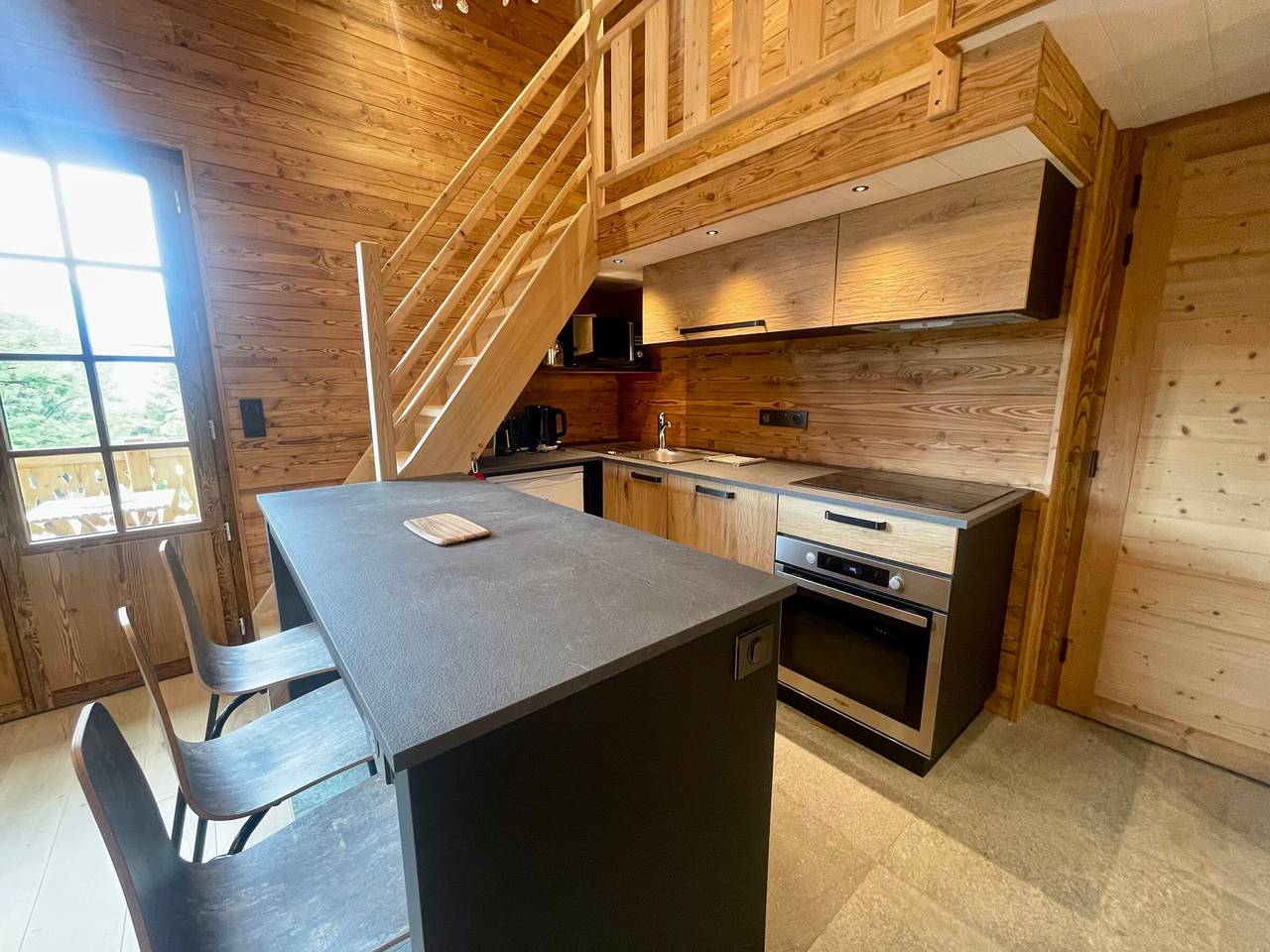 Chalet moderne 4 pers avec terrasse, mezzanine et parking in Crest-Voland, Région d'Albertville