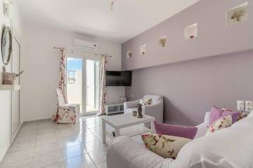 Gîte pour 3 personnes, avec balcon dans Milatos Beach