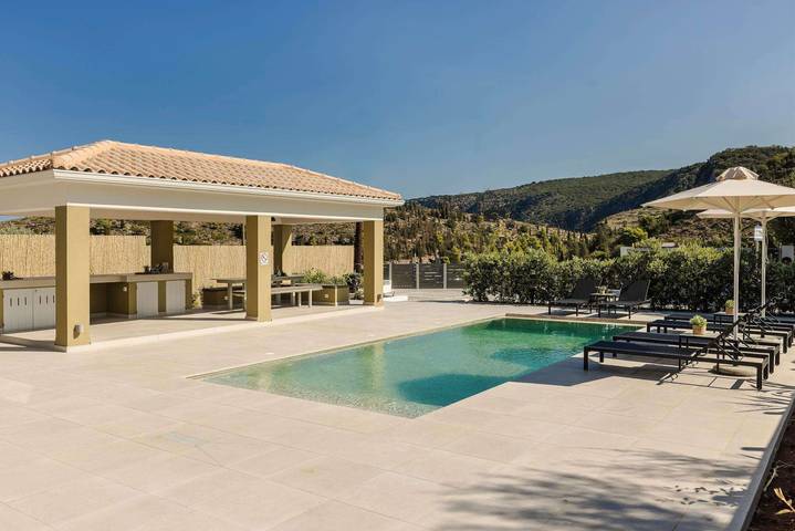 Location de vacances pour 8 personnes, avec jardin dans Άσος - 3