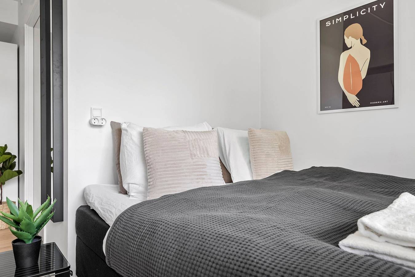Ganze Wohnung, Ferienwohnung für 2 Personen mit Balkon in Aarhus, Aarhus und Umgebung