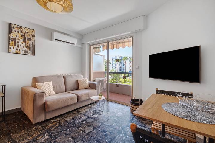 Studio pour 4 personnes, avec balcon - 1
