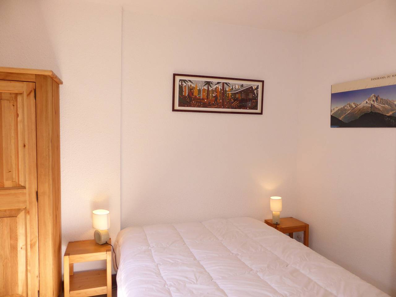 Appartement entier, Appartement 3 pièces pour 6 personnes aux Houches avec parking in Les Houches, Massif du Mont-Blanc
