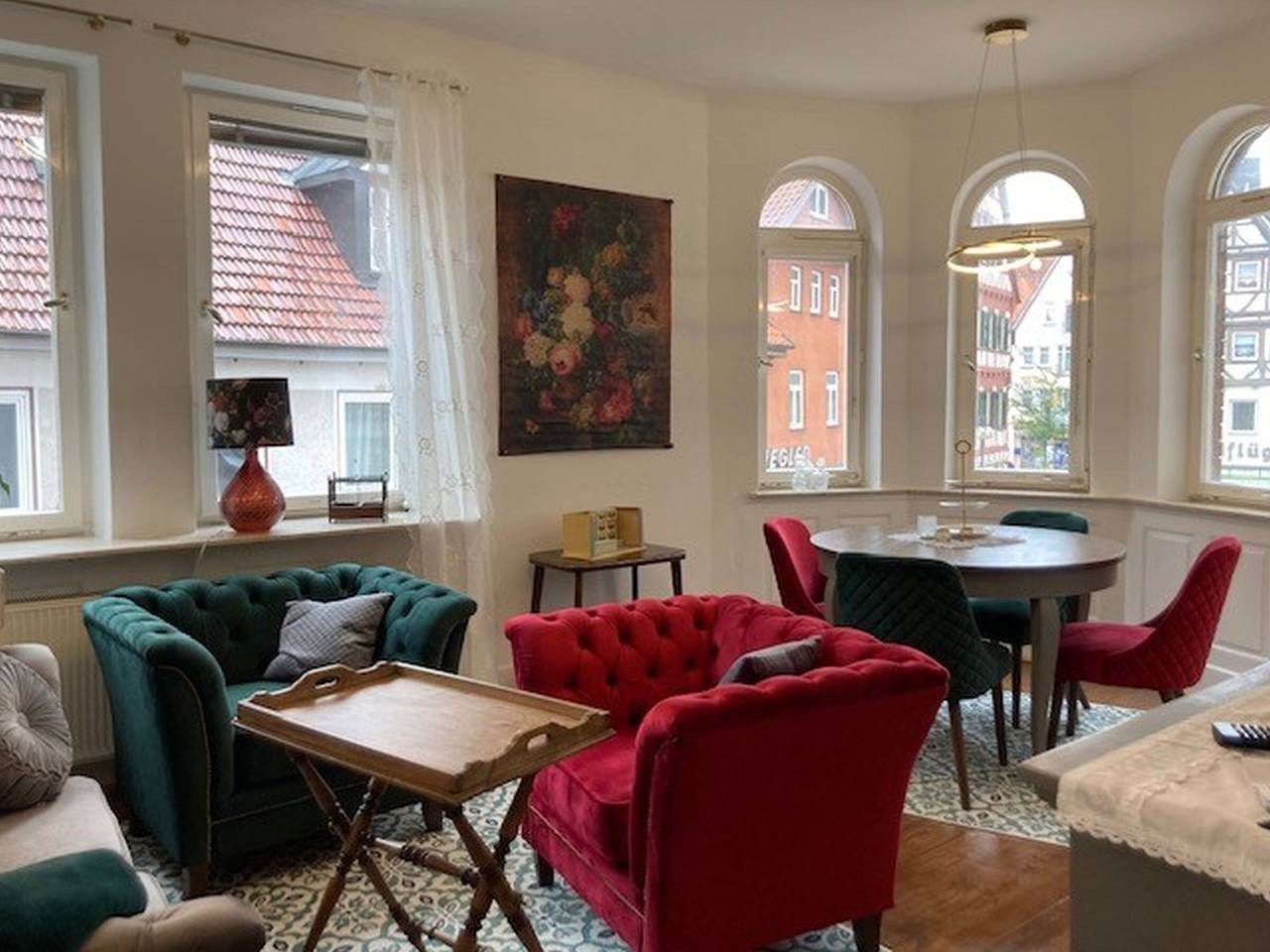 Ganze Wohnung, Ferienwohnung 'Luise' mit Gemeinschaftsterrasse und Wlan in Münsingen, Neckar-Alb