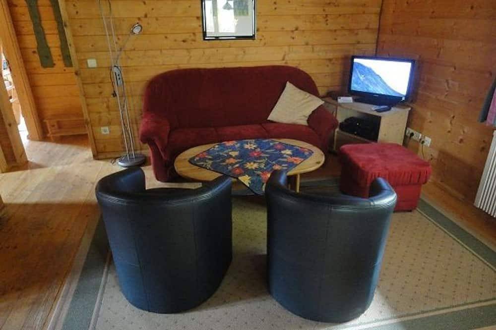 Ganze Wohnung, Ferienhaus mit überdachter Terrasse - Naturerlebnisdorf Stamsried im in Stamsried, Ostbayern