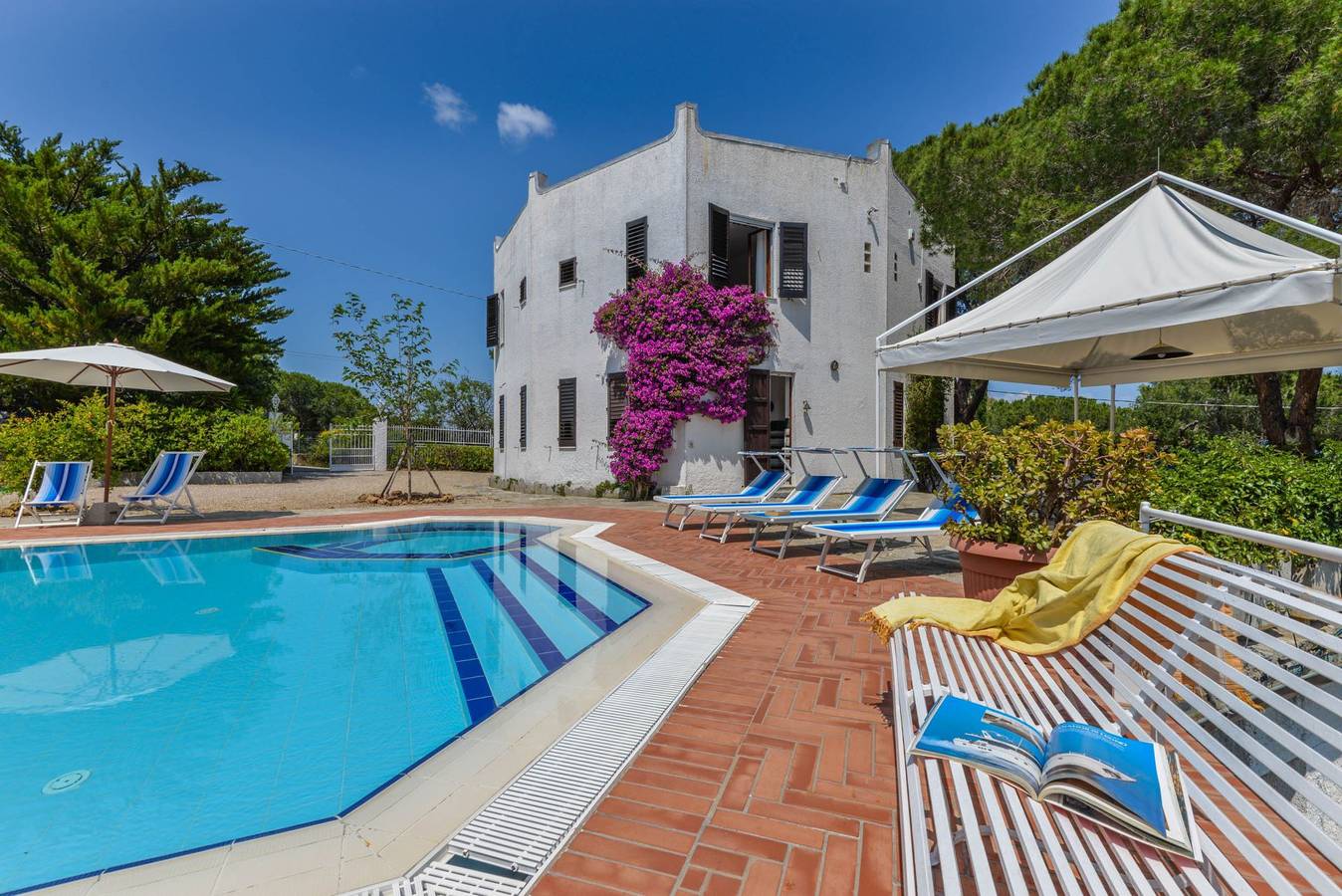 Villa für 12 Personen mit Garten in Spiagga di Naregno (Naregno), Capoliveri