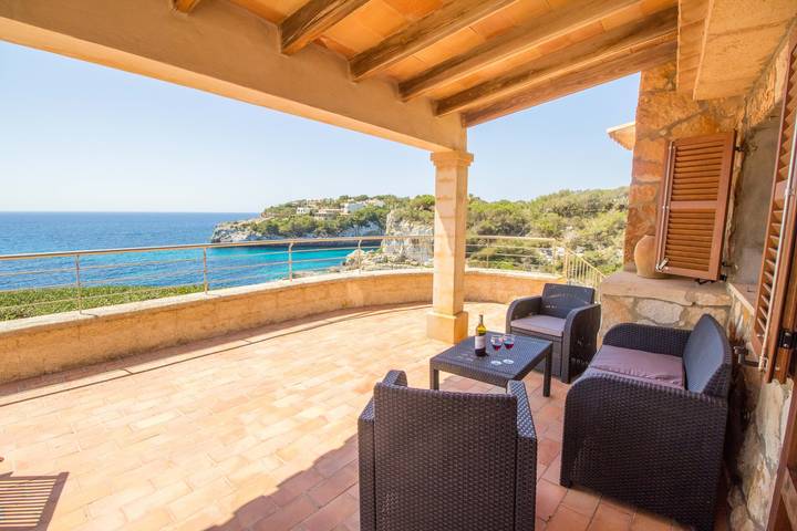 Ferienwohnung für 4 Personen, mit Meerblick und Terrasse sowie Garten auf Mallorca - 3