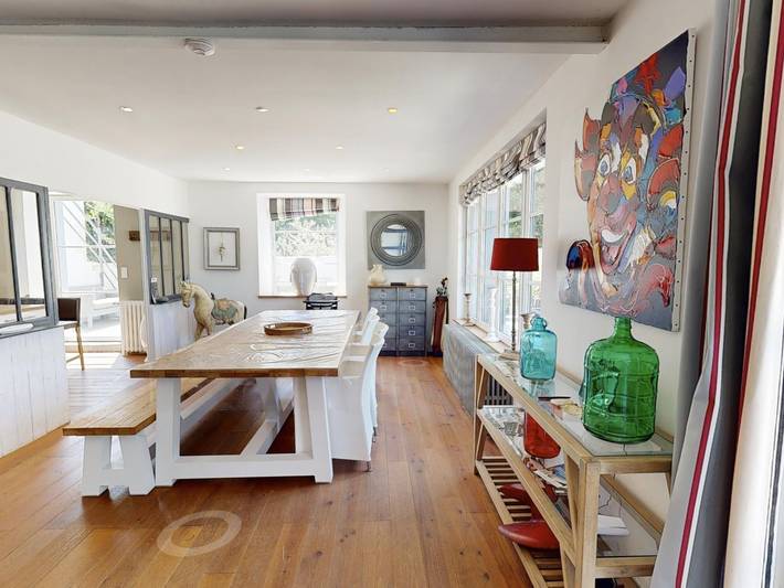 Maison de campagne pour 15 personnes, avec jardin à Donville-les-Bains - 3