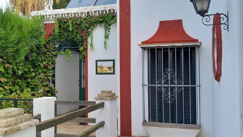 Casa rural para 6 personas, con vistas además de jardín y piscina en Aznalcázar - 4