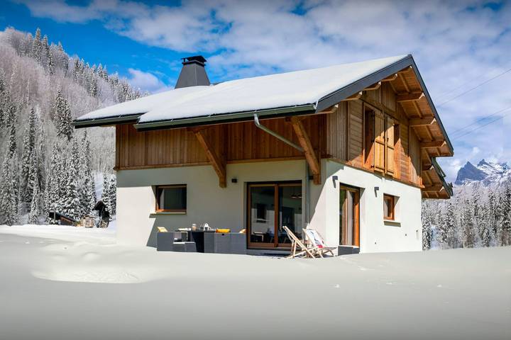 Chalet pour 8 personnes, avec jardin, adapté aux familles en Haute-Savoie
