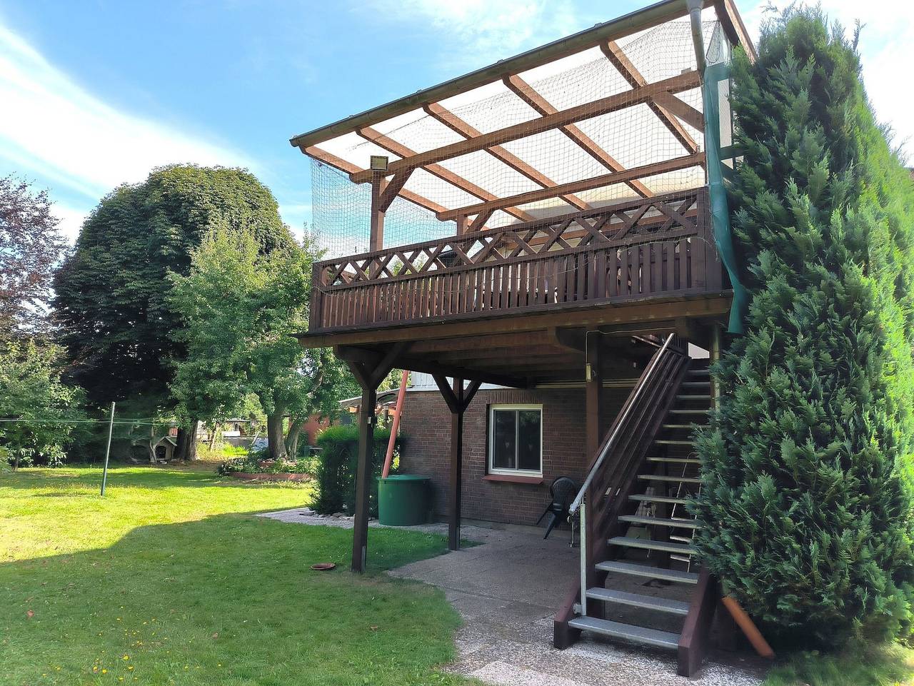 Cornils: Ferienwohnung am Baggersee - Ferienwohnung Cornils in Badesee Wanderup, Wanderup