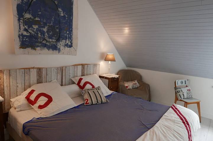 Gîte pour 5 personnes, avec jardin, animaux acceptés dans Plage Kerler Fouesnant - 3