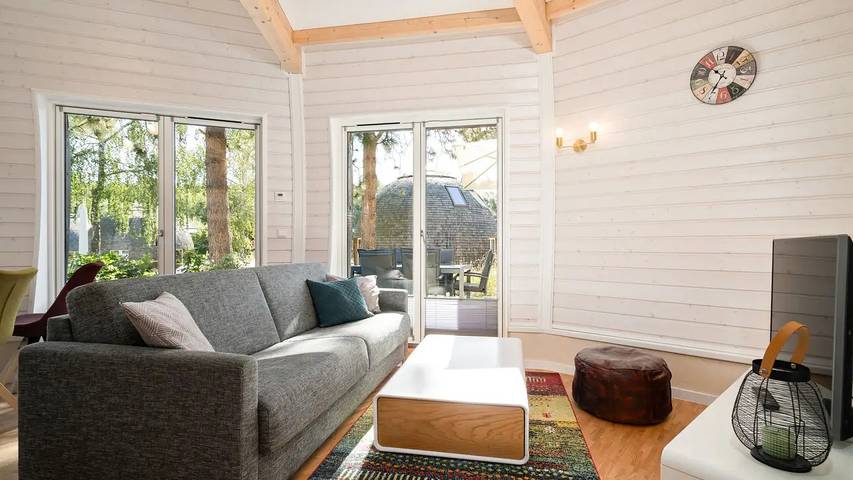 Ferienhaus für 4 Personen, mit Garten und Terrasse sowie Sauna, mit Haustier in Penzlin - 3