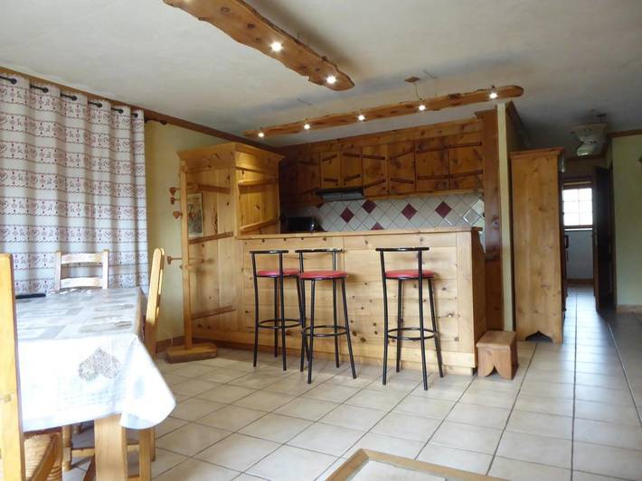 Gîte pour 7 personnes, avec vue et sauna ainsi que vue sur le lac et balcon à Sollières-Sardières - 4