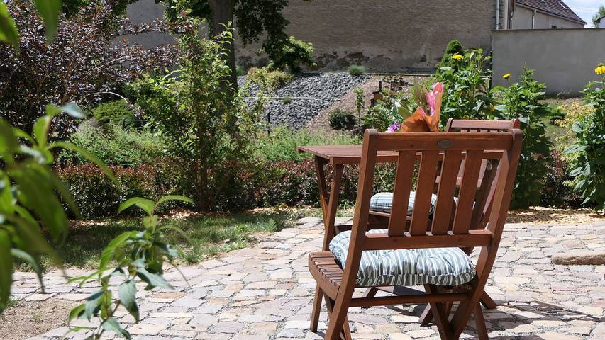 Ferienwohnung für 2 Personen, mit Terrasse und Sauna in Wermsdorf