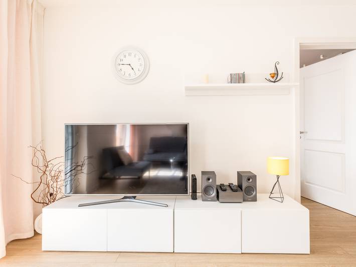Ganze Ferienwohnung, Ferienwohnung Kurparkblick - Ferienwohnung 61 qm, 1 Schlafzimmer und Balkon mit Blick auf den Kurpark in Bad Aibling, Landkreis Rosenheim