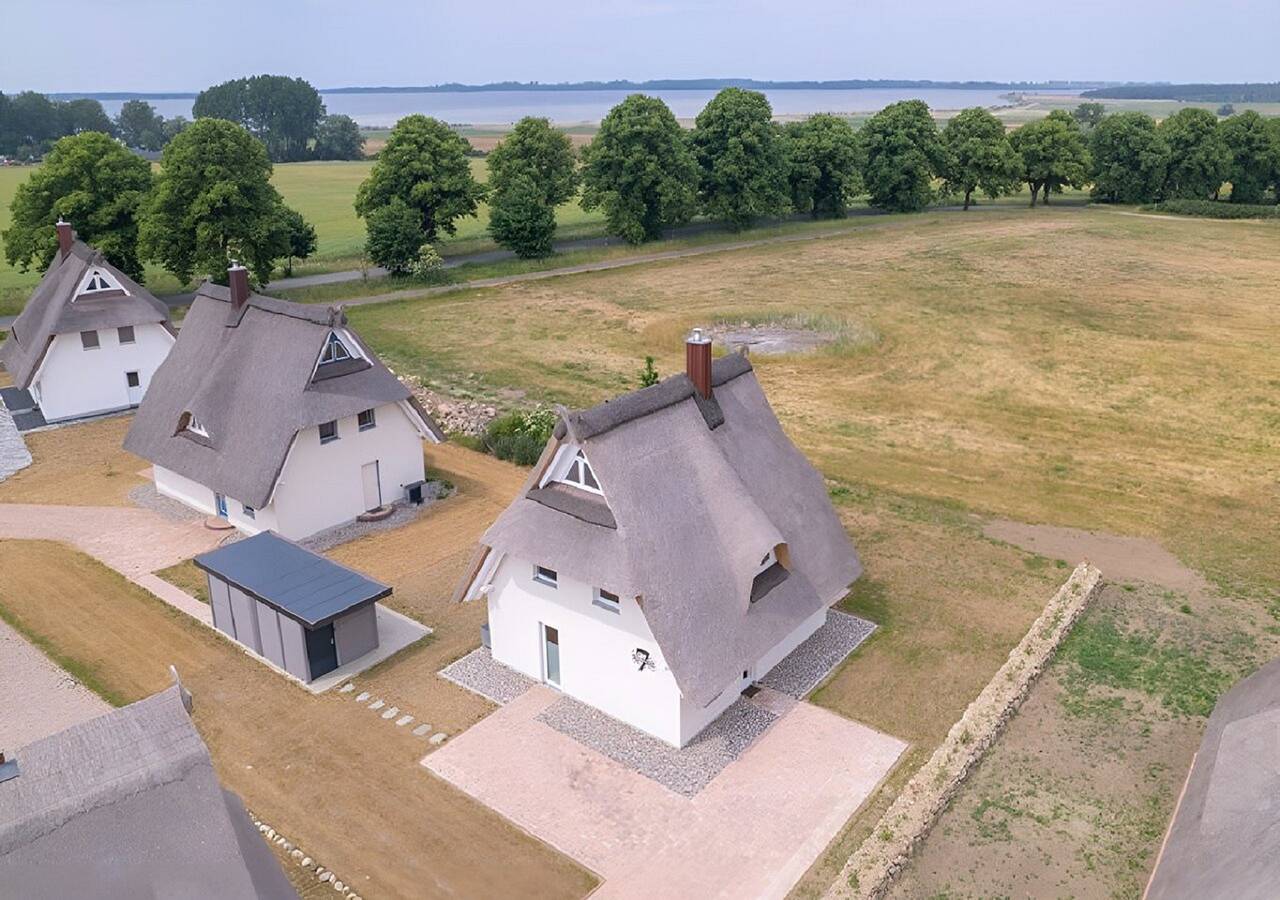 Haus 7 "Villa Haffblick" - Ferienhaus mit Sauna und Kamin in Pepelow, Salzhaff